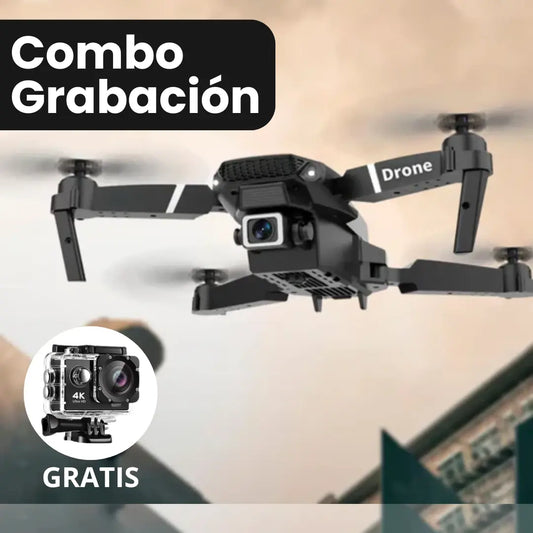 Combo Grabación: Dron Doble Camara 4k DroneXplorer™ + GP HERO 3 GRATIS 🎁