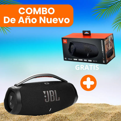 Combo Año Nuevo: JBL Boombox 3 + JBL CHARGE 5 GRATIS 🎁